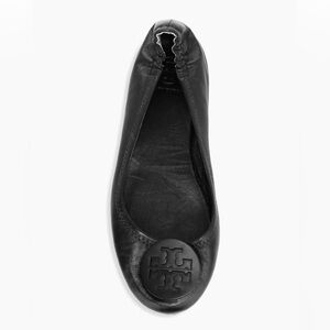TORY BURCH BLACK CLAIRE BALLET FLATS ✨
